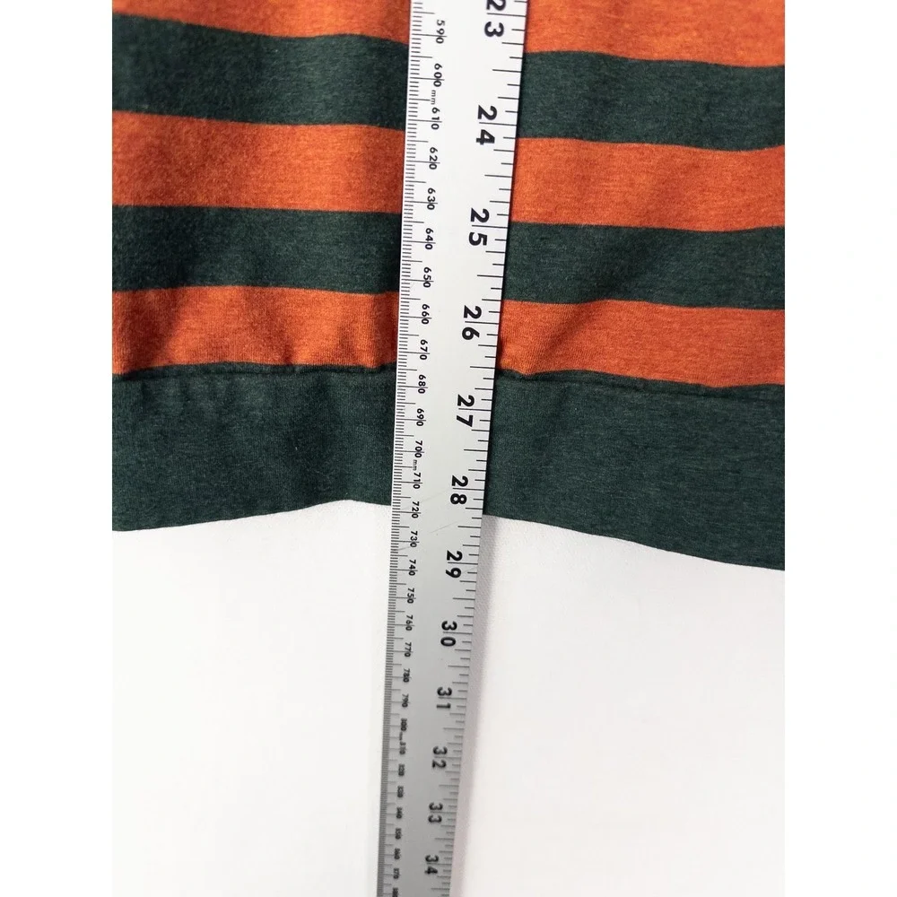 Kent & Curwen Rugby Polo Shirt Mens XL Striped Casual Cotton Long Sleeve - Picture 6 of 8